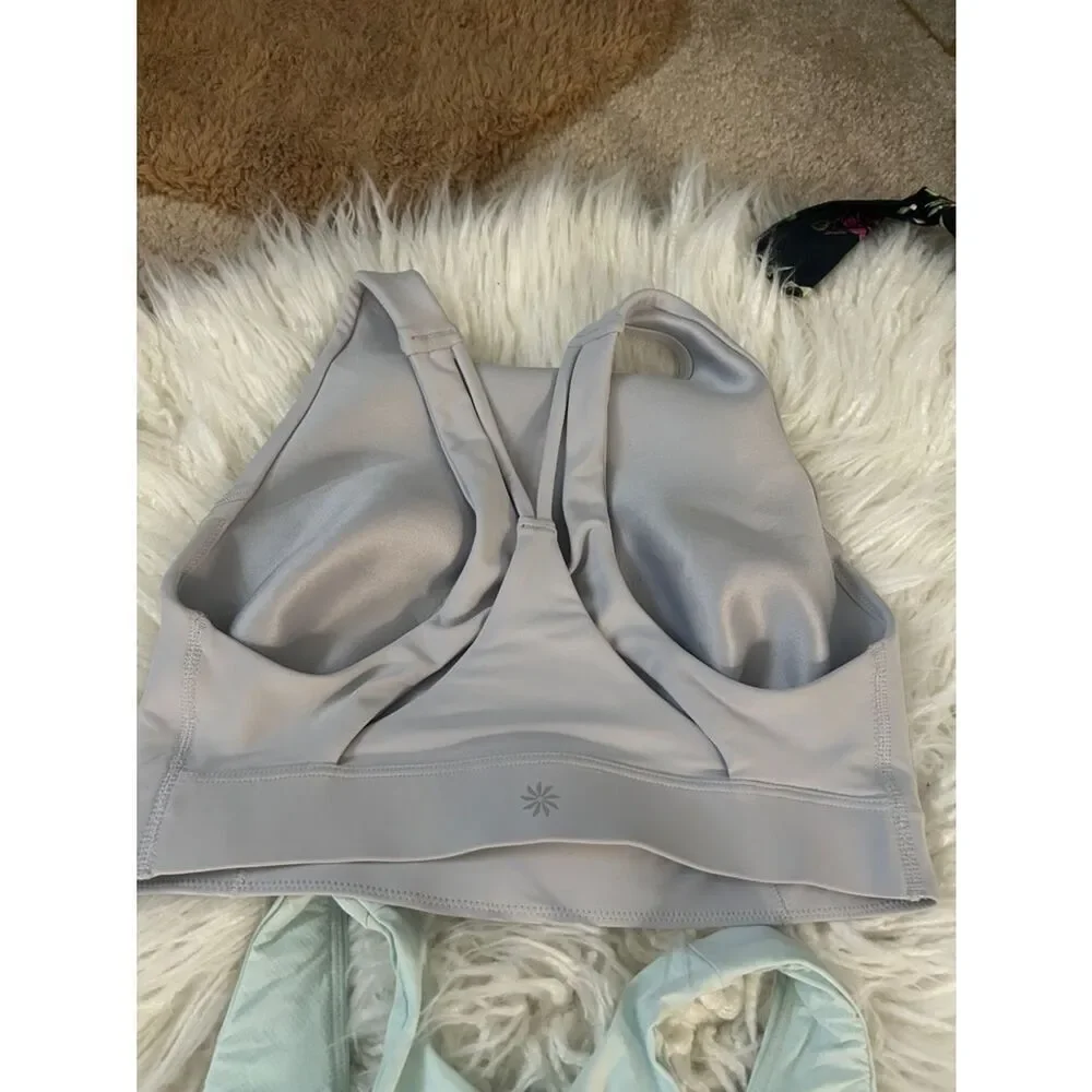Lot of 2 Athleta sport bras size S